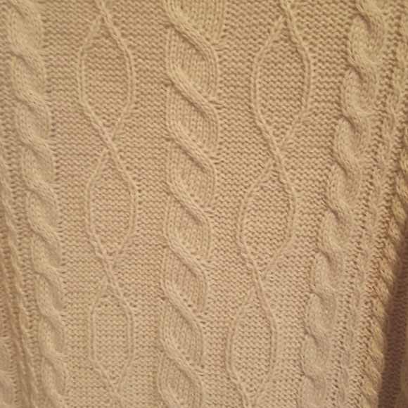 Copper Key Cable Sweater - Tan - Picture 2 of 3